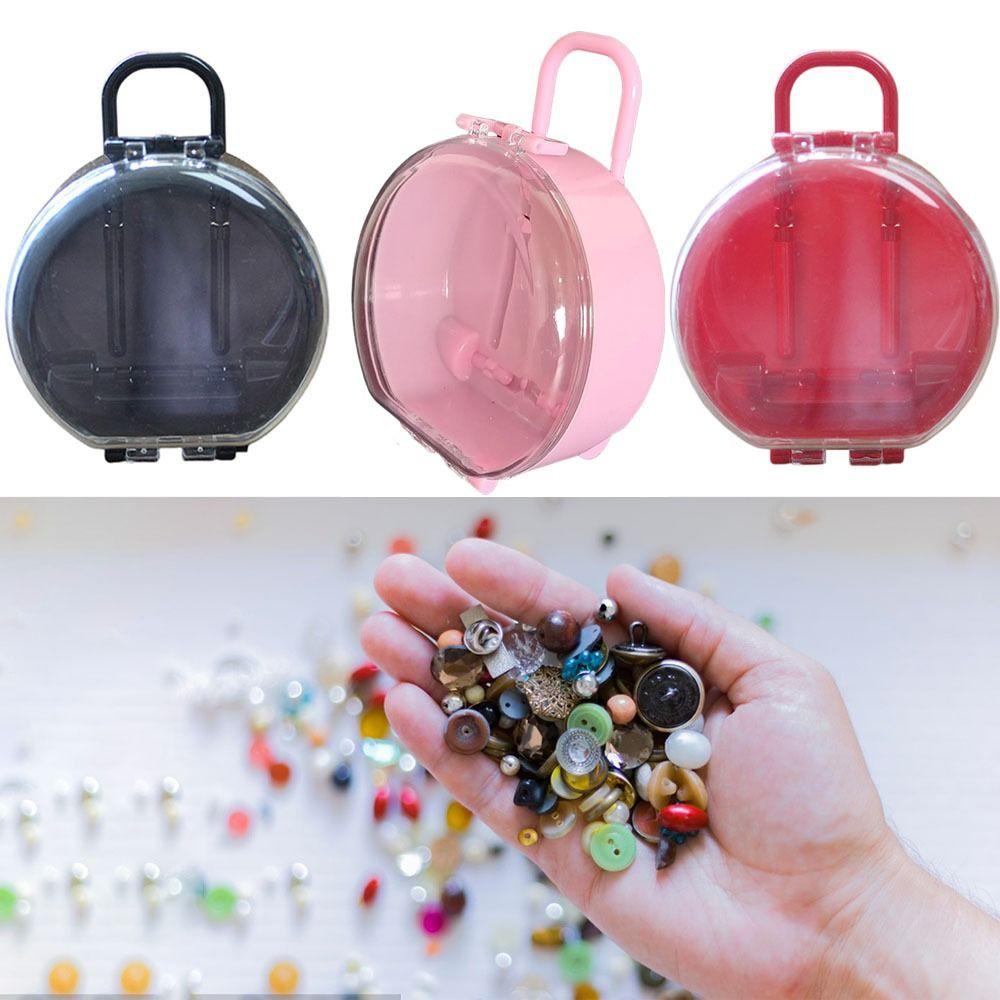 

Dollhouse Decoration Mini Suitcase Plastic Small Jewellery Box Doll Handbag Case Dolls Accessories рожевий