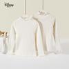 Disney Girls' Mock Neck Ruffle Trim Knitted Sweater