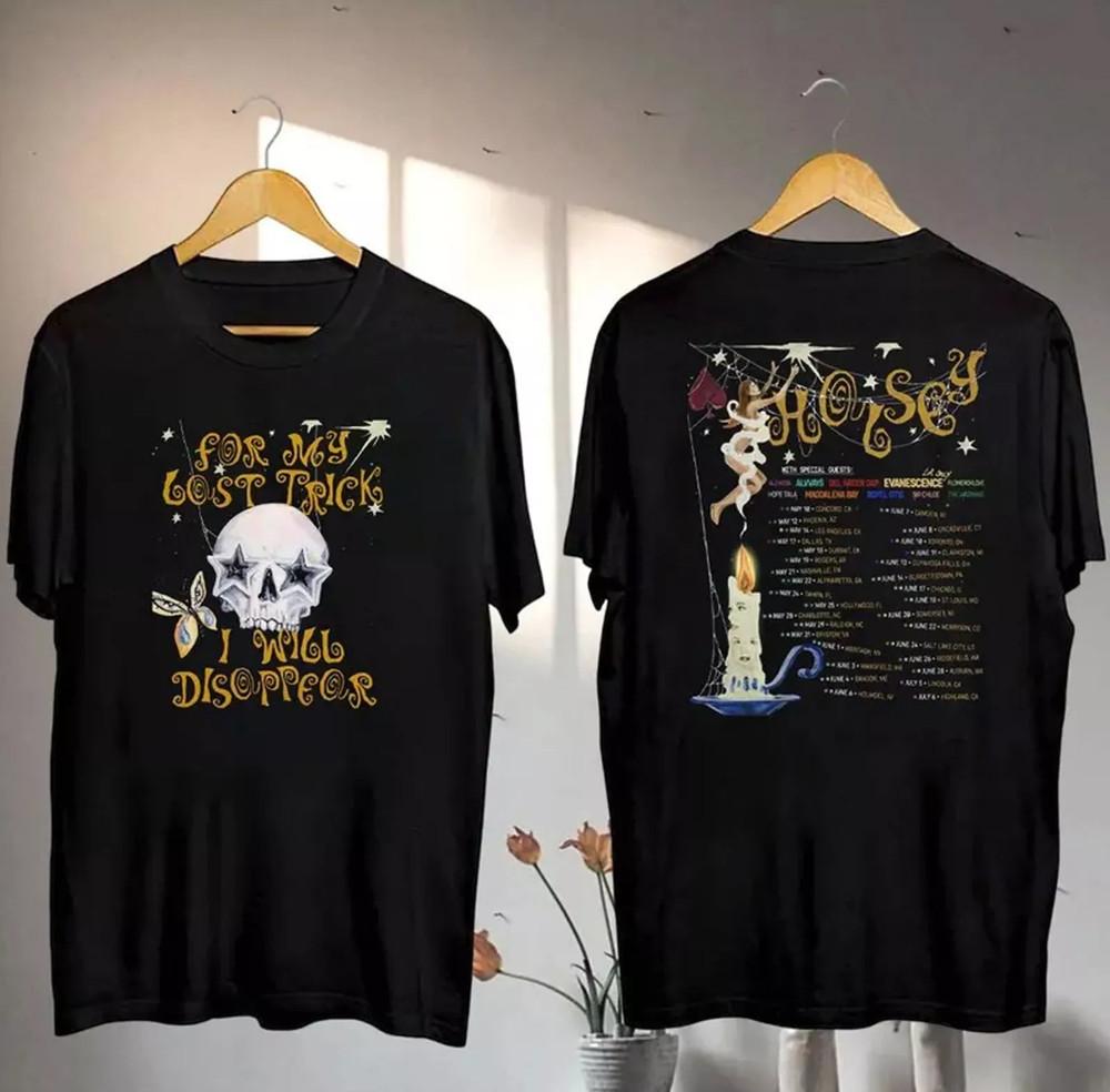 

2025 Halsey For My Last Trick The Tour Футболка, Концертная футболка Halsey 2025 XL