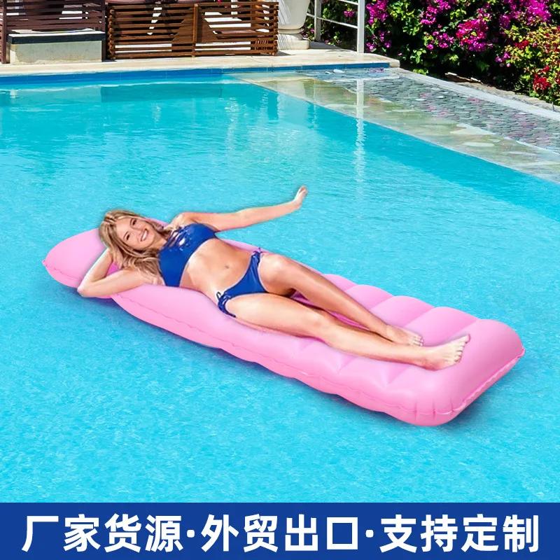 O-Shaped Inflatable Pregnant Mattress PVC Portable Yoga Mat Prone Mat Outdoor Water Floating Bed/Raft for Relaxation And Support