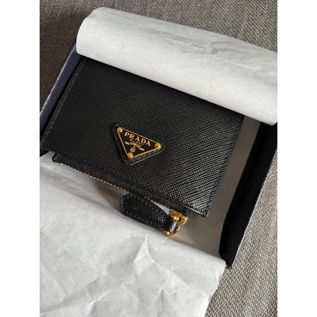 prada saffiano card case