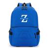 Kids Schoolbag Wide Padded Shoulder Straps Waterproof Scratch-resistant Large Capacity Letter Print Solid Color Backpack