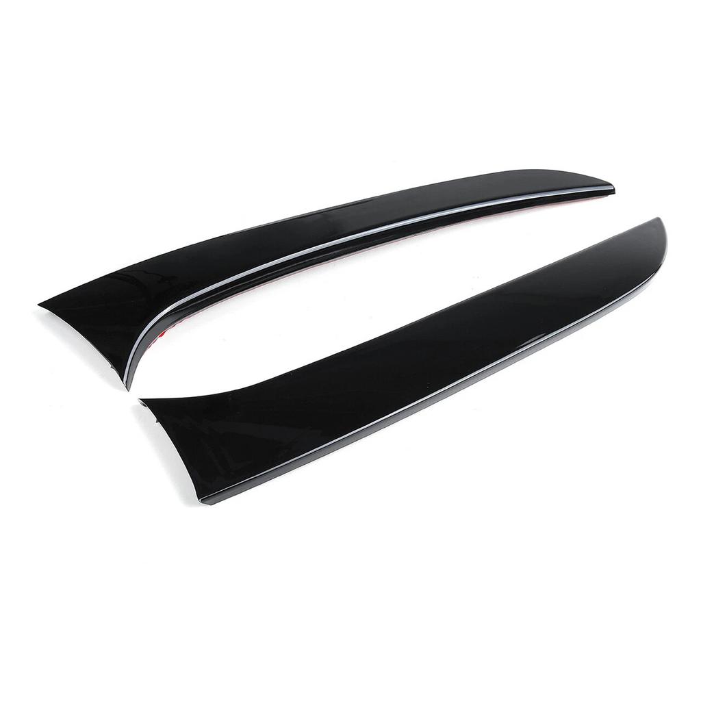 Gloss Black Pair Rear Window Side Wing Spoiler For BMW 1 Series F20 F21 12-19