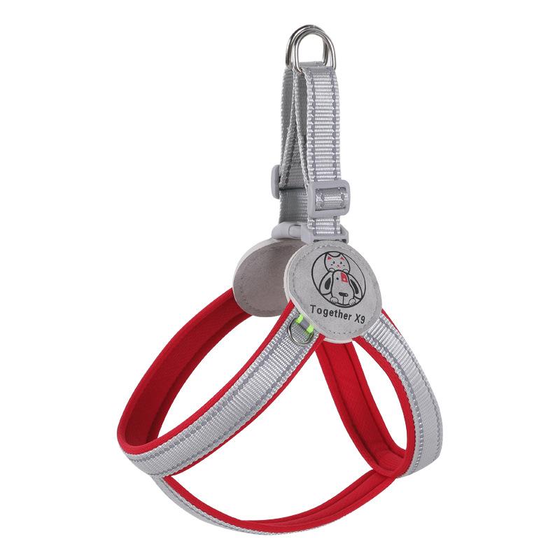 

Поводок для домашних животных Светоотражающий поводок для собак в стиле жилета L