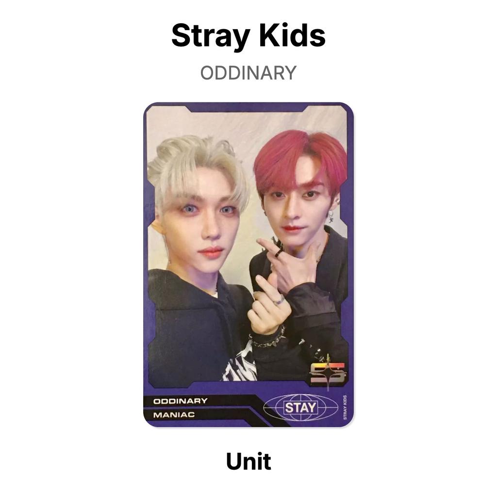 Stray Kids ODDINARY Official Photocard