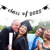 4pcs Graduation Banner, We Are So Proud Of You Graduation Banner Bunting Set