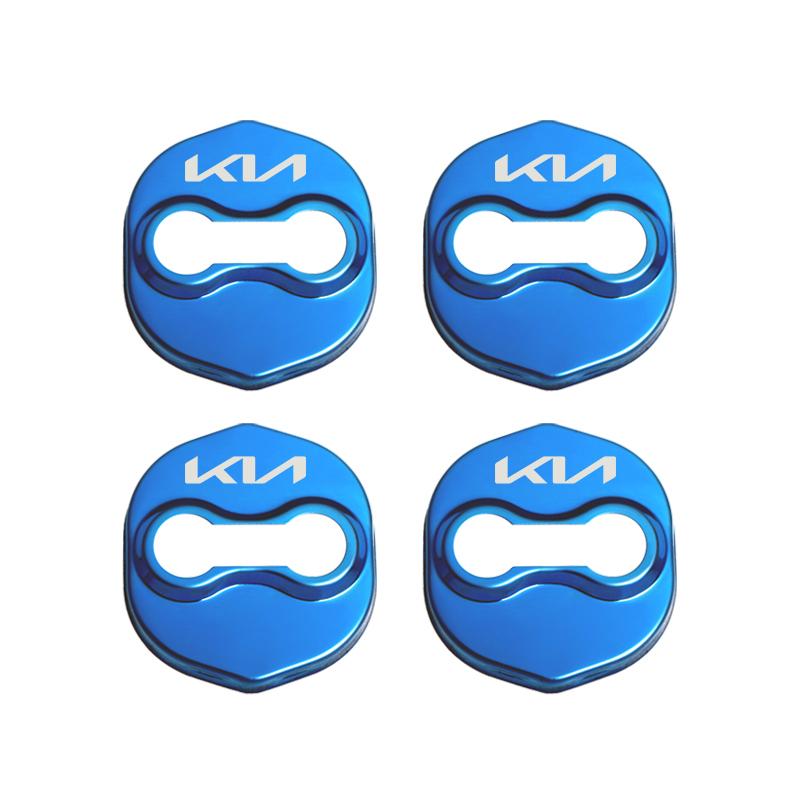 Car Styling Car Door Lock Covers stikcer Case for Kia Rio Ceed Sportage Cerato Soul Picanto auto Accessories sticker accessaries