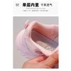 White Sneakers for Children, Girls' Sports Shoes, Little Girls' Running Shoes, Breathable Mesh Shoes for Spring and Autumn, School Dad Shoes