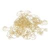 50 Pcs Rabbit Shaped Paper Clip Creative Cute Cartoon Animal Golden Page Marker File Note Clips for 