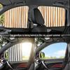 Universal Magnetic Car Sun Shade - Side Window Heat Insulation Curtain