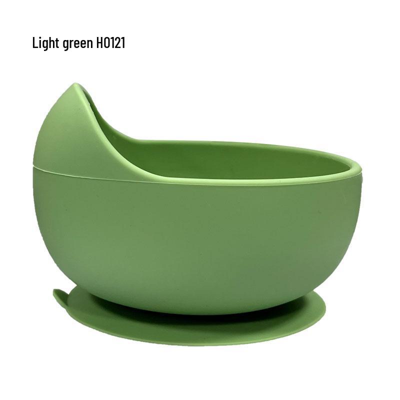 

Silicone Anti-Fall Suction Baby Bowl with Snail Design