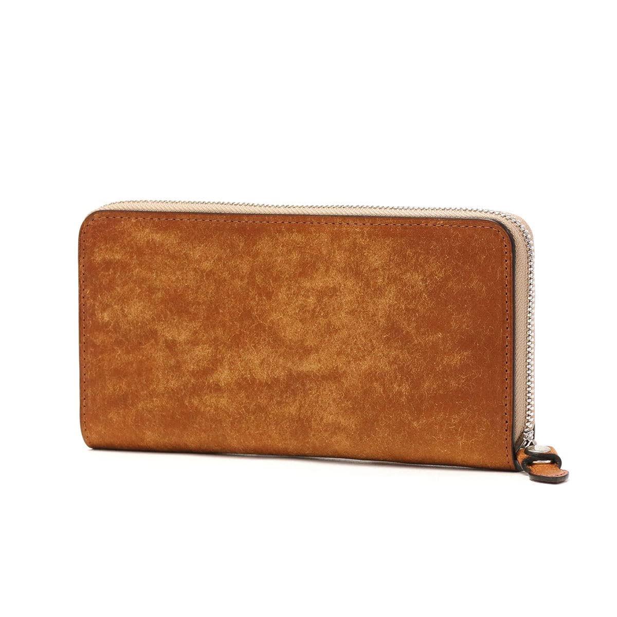 

Flathority Made in Japan Round Zipper Long Wallet Genuine Leather Pueblo Italian Leather Card Storage 11 Cards [Flathority] (Верблюд) FP501-ca верблюд