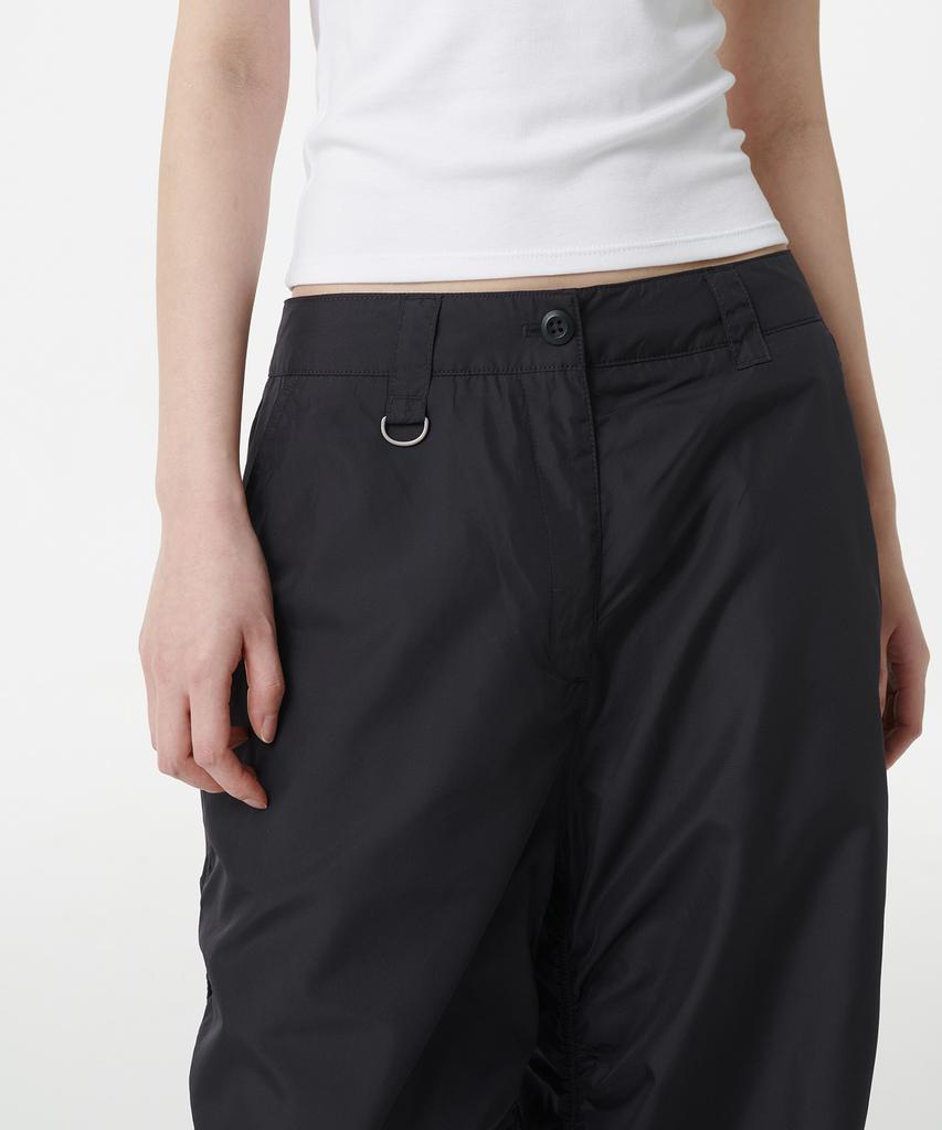 MUSINSA STANDARD WOMAN Women'S Wide Shirred Pants [Black]