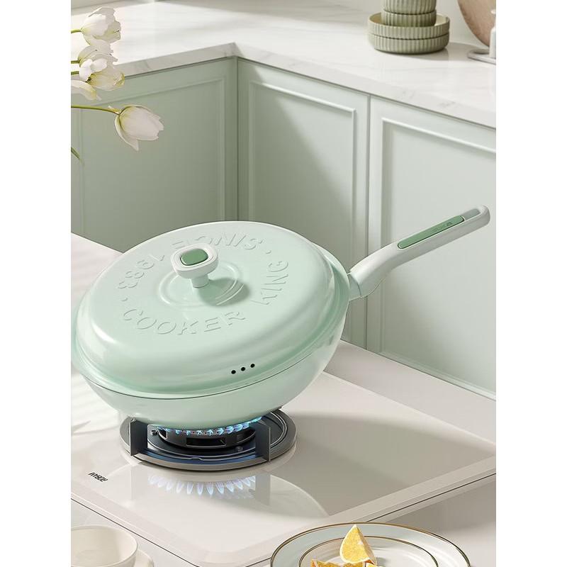 COOKER KING 32cm Non-Stick Induction Wok