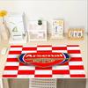 Arsenal Football Club Theme Mouse Pad, Non Slip Rubber Base, Multifunctional Office & Home Decor, Perfect for Workspace Personalization.