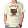 Unisex Crew Neck T-Shirt Love You Very Matcha Graphic Short Sleeve Casual Tee