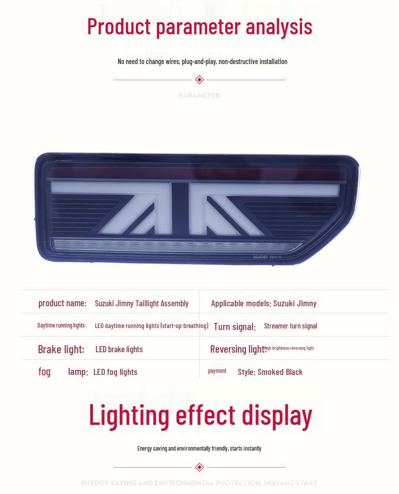 LED Daytime Running & Turn Signal Light for 18 New Jimny