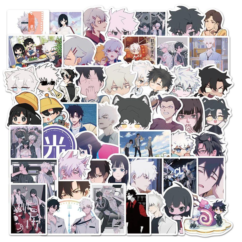 Phone Decor Figure Cosplay DIY Scrapbooking Anime Stickers Graffiti Stickers Time Agent Stickers