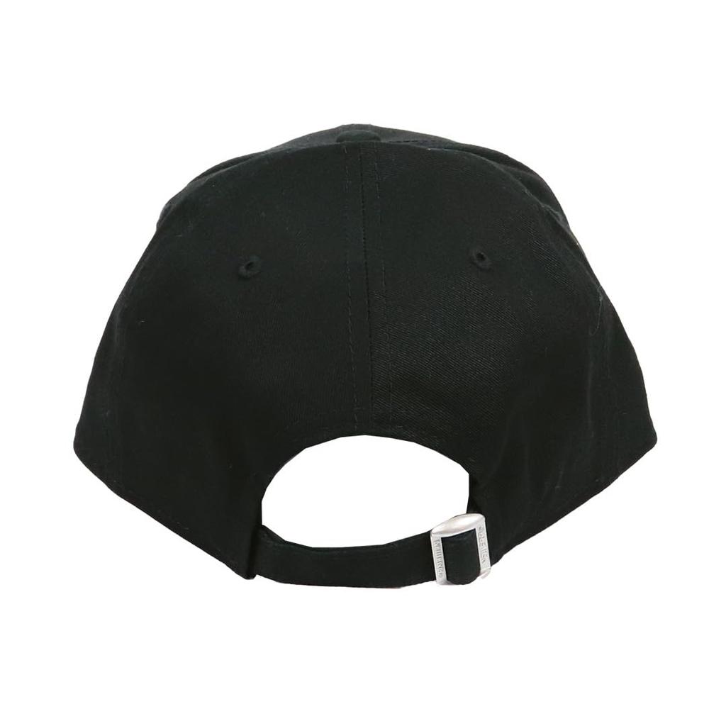 Kšiltovka New Era pro muže a ženy 9FORTY Klobouk MLB Major League Baseballová kšiltovka Unisex Logo Značka Los Angeles Dodgers Essential Celá černá Jedna velikost 12052000