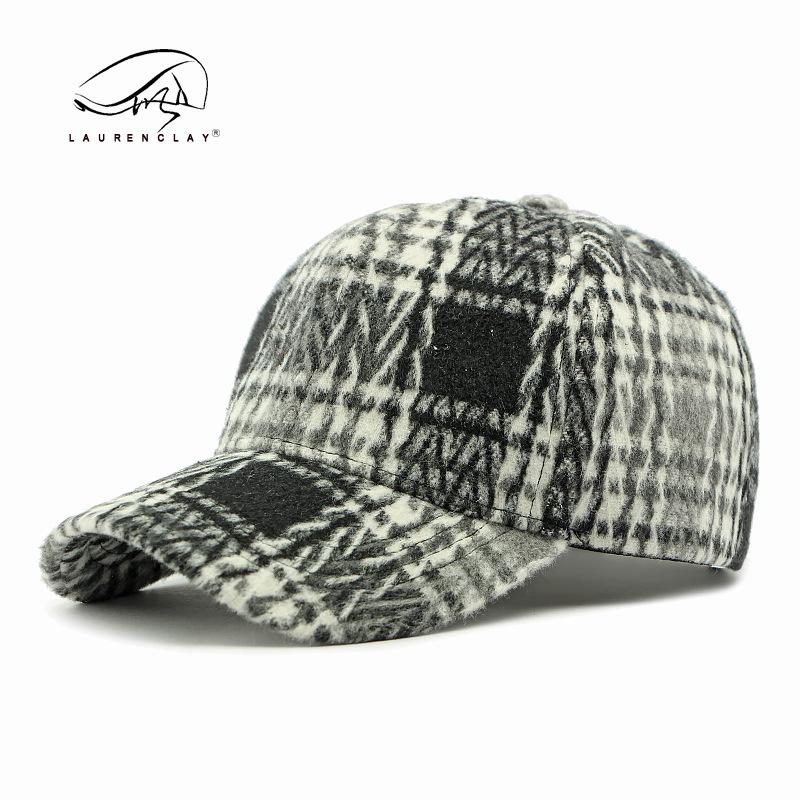 

Шляпа Женская Осенне-зимняя Новая Универсальная Бейсболка с Жестким Верхом Мужская Ретро Цвет Клетчатая Кепка Солнцезащитная adjustable