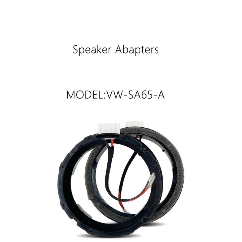 Mounting Adapter 1 Pair For Car Speaker For Magotan Sagitar Tiguan Skoda Octavia Audio 6.5 Inch Special With Plug
