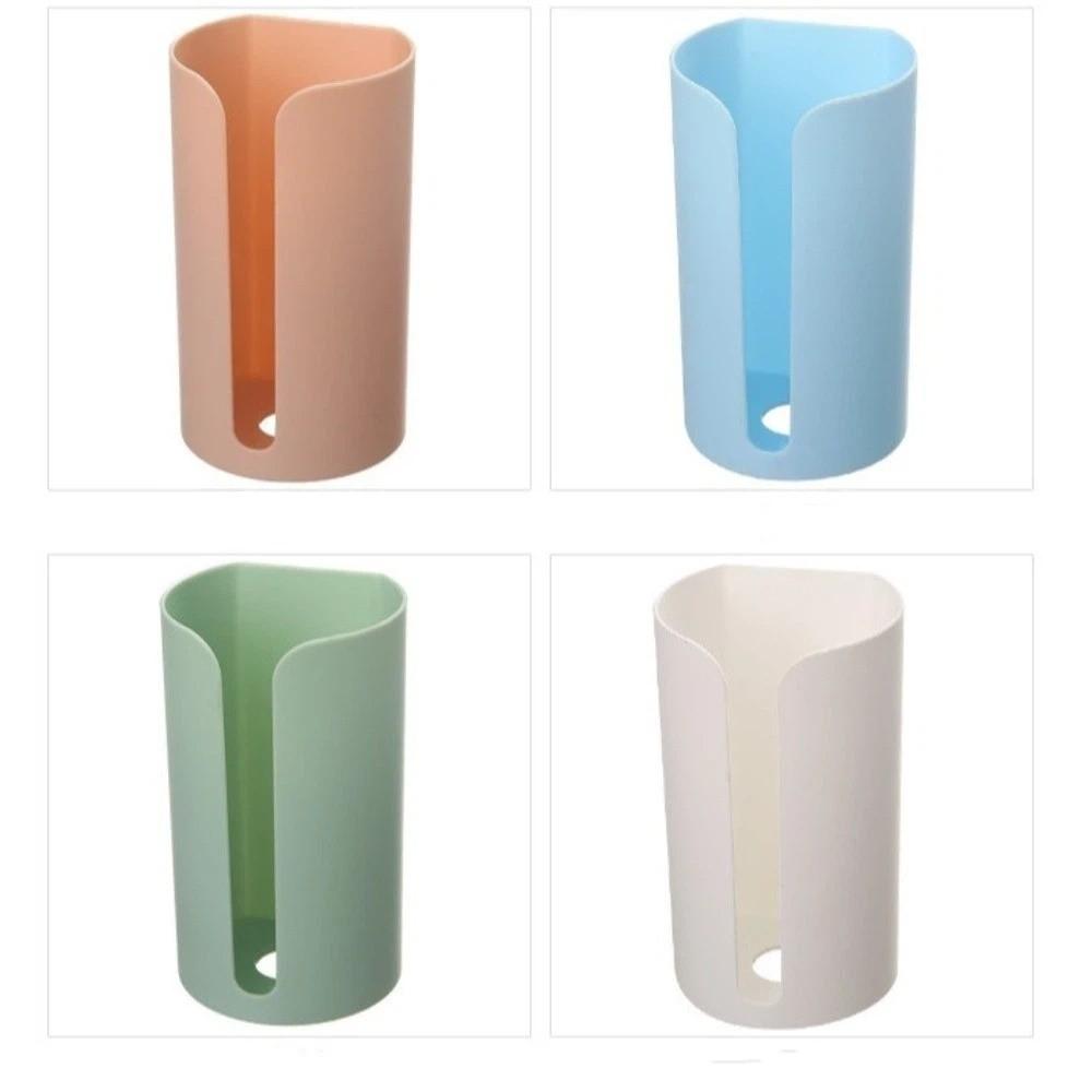 5Pcs Removable Wall-Mounted Container Nail-Free Garbage Bag Holder Storage Box Kitchen Storage