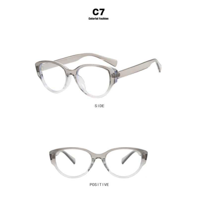2024 Neue Damenbrillenfassung Cat-Eye Marken-Designer Computerbrille
