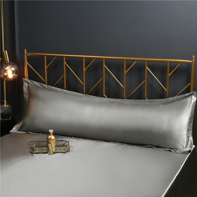 48x120cm /48x150cm Satin  Pillow Case King Queen Soft Top Quality Mulberry Pillowcase