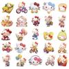 50 Pezzi Hello Kitty Gatto Anime Cartone Animato Graffiti Adesivi Telefono Chitarra Laptop Notebook Valigia Tazza Impermeabile Adesivi Decalcomanie Giocattoli