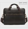Marant Men's Leather Business Briefcase & Crossbody Bag - Trendy & Simple Design
