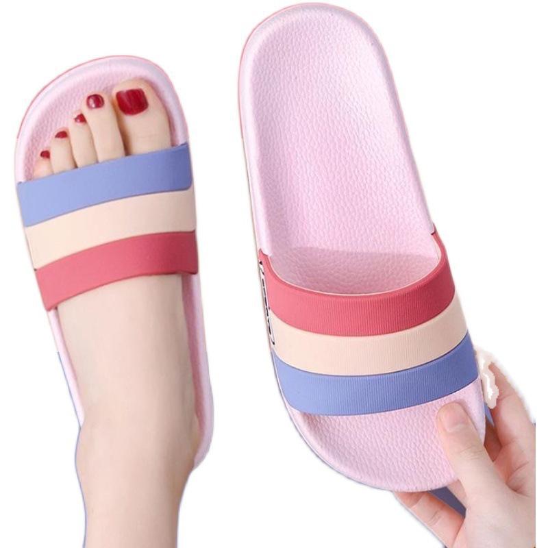 Women's Lightweight Summer Indoor-Outdoor Bathroom Slippers with Soft Soles