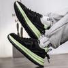 Slipper Herren Sneaker Herren Sneaker Sport und Freizeit Rutschfest Runde Zehe Skateboard Abriebfest Dicke Sohle Mode Neu