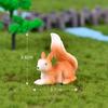 Cute Squirrel Animal Figurine Craft DIY Miniature Fairy Garden Bonsai Ornament