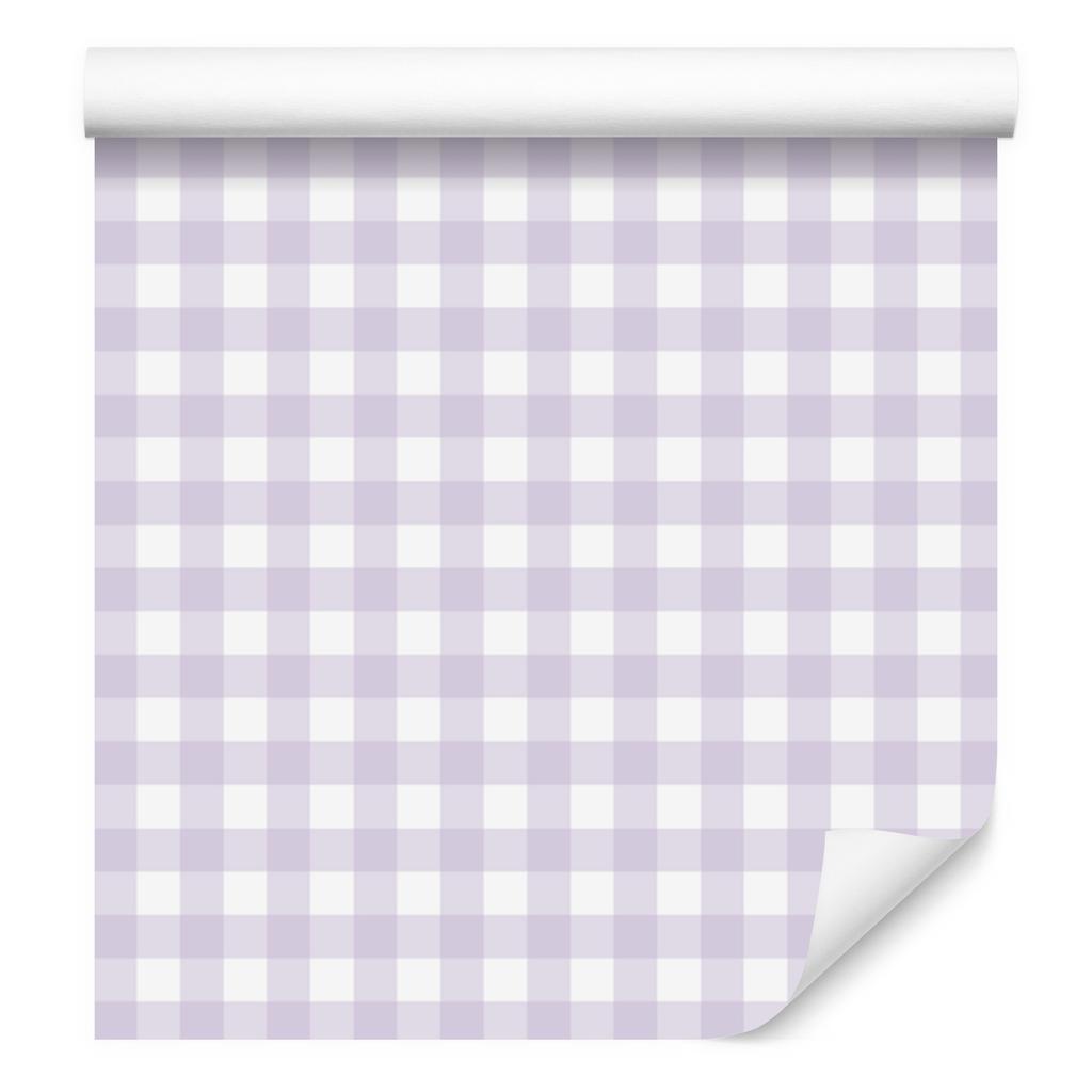 Wallpaper Fabric Pattern White and Light Gray for Living Room and Bedroom 50x1000