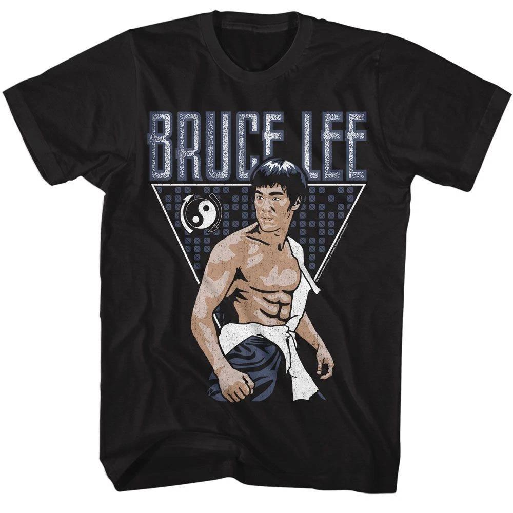 Bruce Lee Ripped Black Icon Children s T-shirt 130