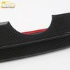 18 CHR Rear Spoiler & Tailgate Trim: Electroplated Bright Rear Window Strip for Car Exterior Decoration