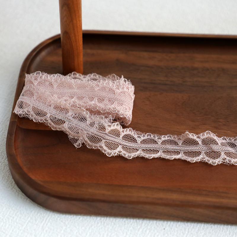 Colorful Polyester Lace Trim for DIY Doll Dress & Lolita Accessories