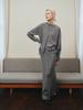 Reply Wool Back Slit Pullover_Grey