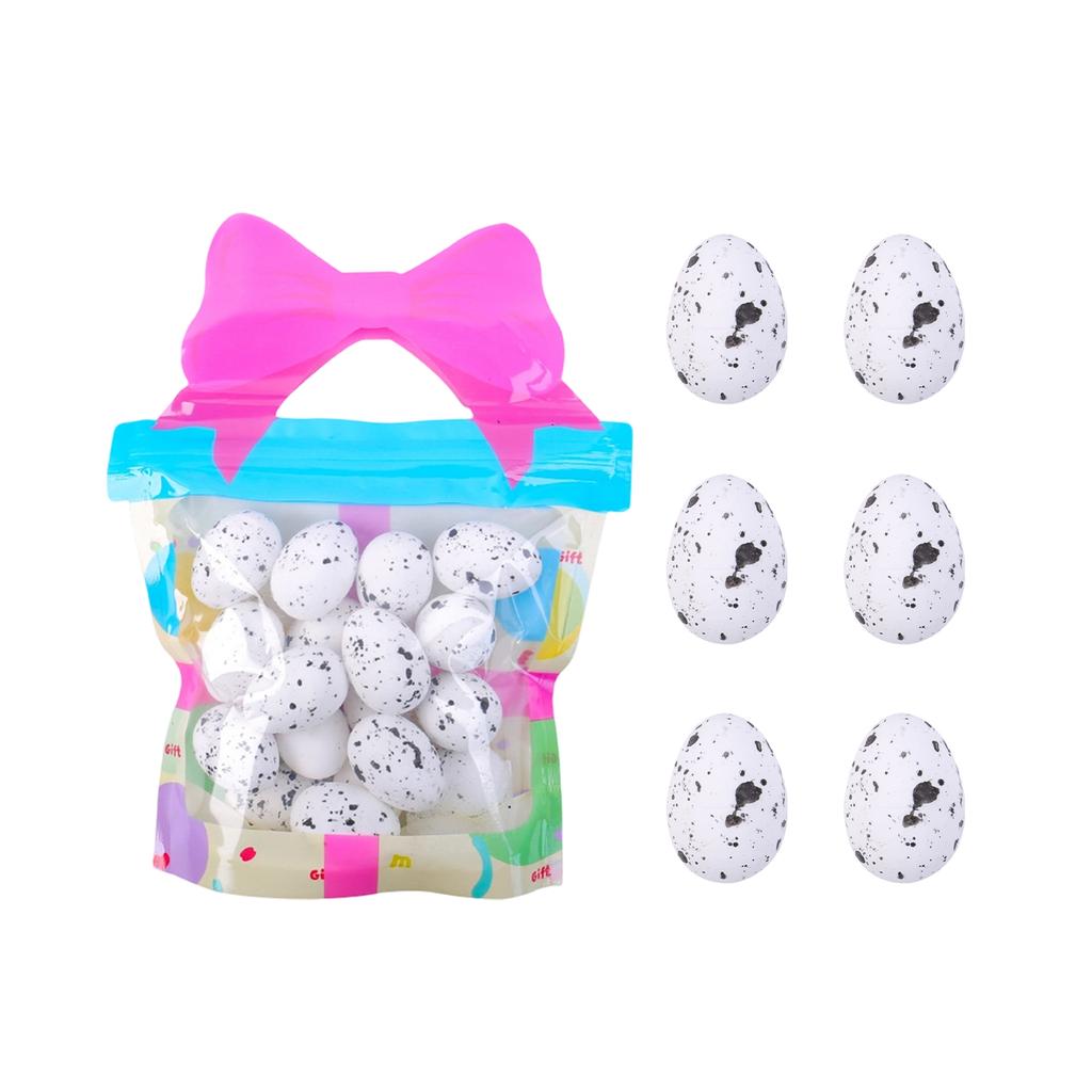 Pack Of Small Easter Decorations Eggs Colorful Dots Small Foam Eggs For Festival Celebration Supplies Colorful Ornaments Party Favors Party Supplies