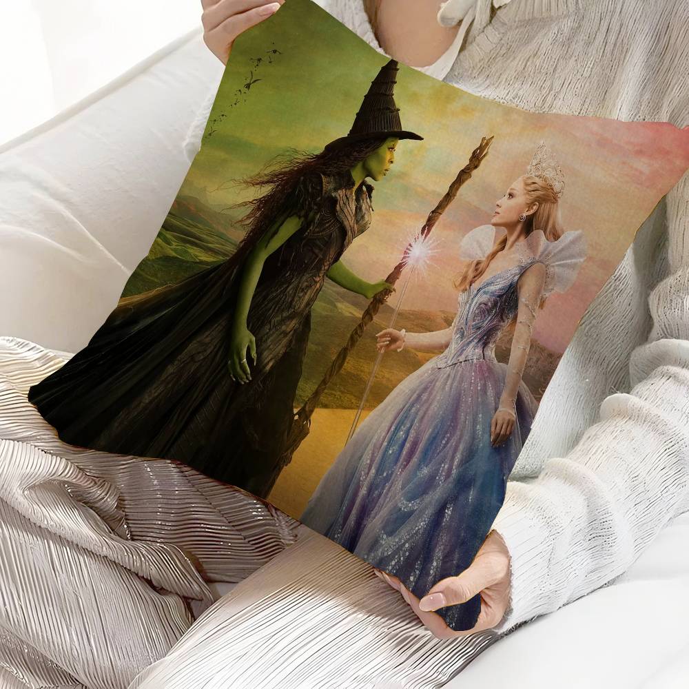 Classic Musical W-Wicked Pillow Cover Design Cushion Cover Decor Holiday Decorati
