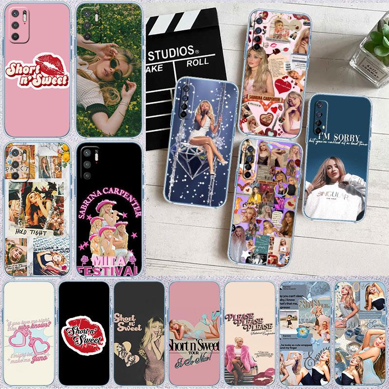 Sabrina Carpenter Transparent Phone Case for LG K22 K30 K40 K40S K41 K42 K50 K50S K51 K51S K52 K61 K62 K71 K92 Q61
