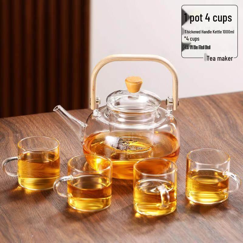 ZISIZ 2025 Glass Brewing Teapot
