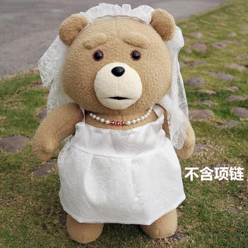 Non-Toxic 43Cm 10 Styles Movie Teddy Bear Ted 2 Plush Toy Apron Soft Fill Animal Plush As A Birthday Gift For Good Friends