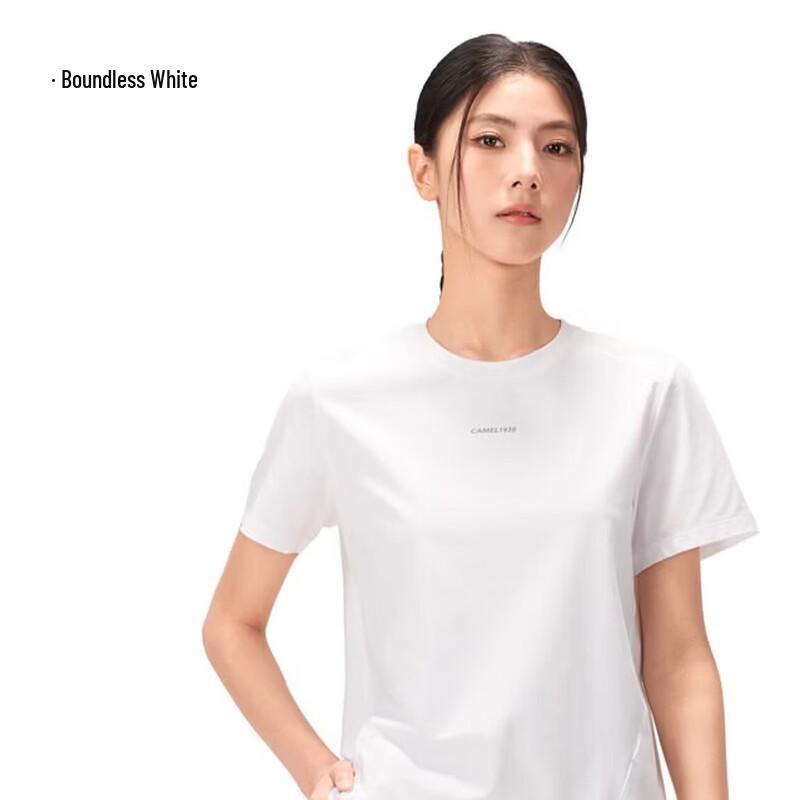 Camel Women s Quick-Dry Round Neck Short Sleeve T-Shirt L