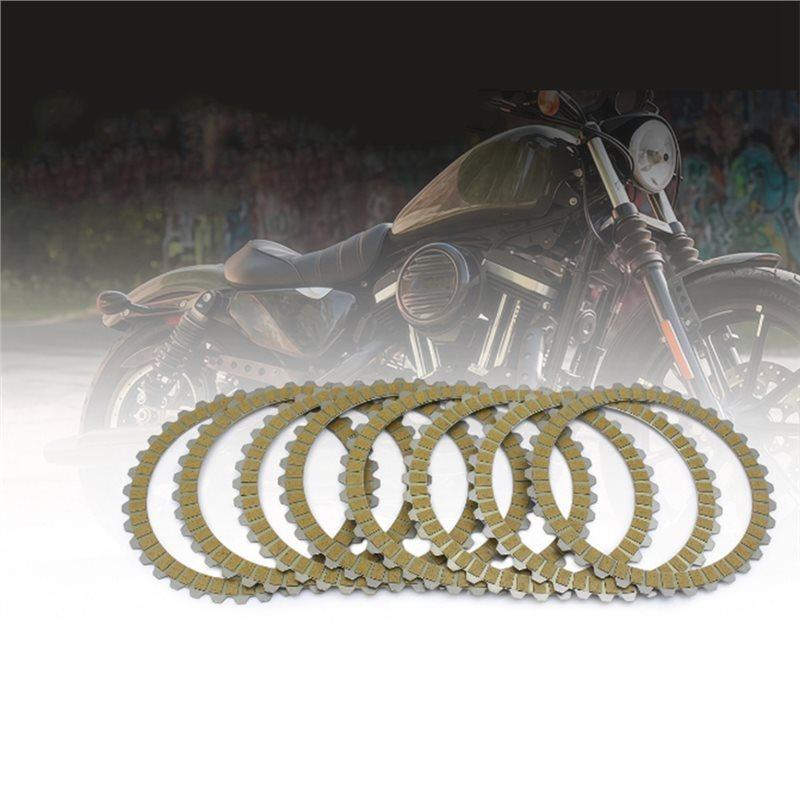 Motorcycle Clutch Disc Friction Plates For Sportster Iron 883 1200 Roadster Forty-Eight