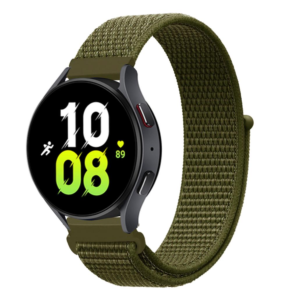 20mm 22mm Nylon Loop Strap For Samsung Galaxy Watch 6/5/4 40mm 44mm Huawei Watch 4/3/GT3-2 Watchband Belt Amazfit GTS 4/GTR Band