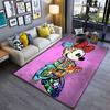 Best Seller Mickey Minnie Theme Cartoon Rug Bedroom Living Room Anime Carpets for Boys Girl Room Floor Mat Decor Non-Slip Rug