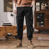 Retro Overalls Heavy Men's New Trendy Brand Pants Men's Loose Men's Casual Leggings Men's Clothing