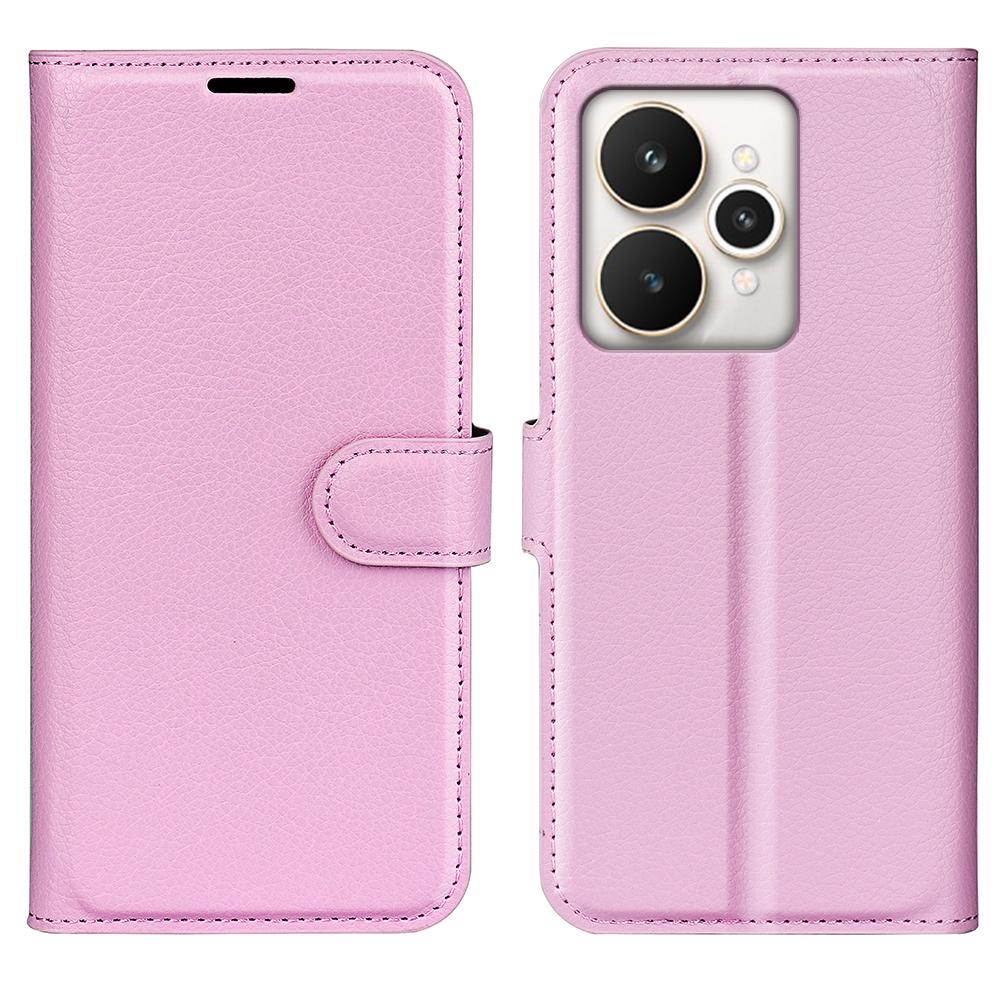 For Realme 15 5G Case Litchi Texture Shockproof Leather Wallet Phone Cover