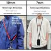 Crossbody Phone Carrier Strap with Detachable Knot, Durable and Robust for Women, Outdoor, Nordic Style, Anti-Lost Camera Strap